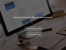 Tablet Screenshot of euroland.com